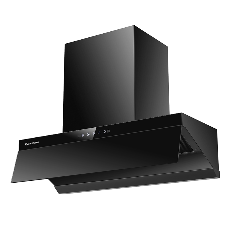 艾美特油烟机AY830AB顶侧一体大吸力变频油烟机厨房家用油烟不过脸高清大图