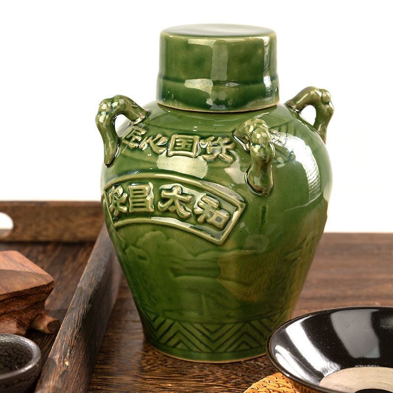 绍兴黄酒2斤坛装糯米花雕酒14度