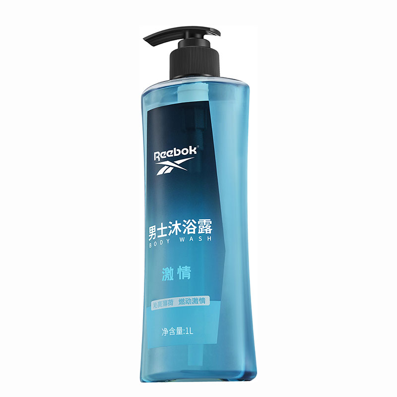 REEBOK锐步醒肤沐浴露-激情1000ml 男士沐浴乳旅行装高清大图