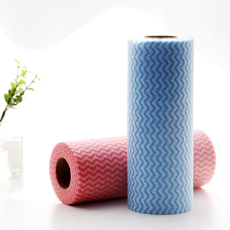 绿之源 无纺抹布50张 懒人抹布厨房点断式吸油吸水纸一次性抹布干湿两用洗碗布洗碗巾厨房清洁布擦拭纸高清大图