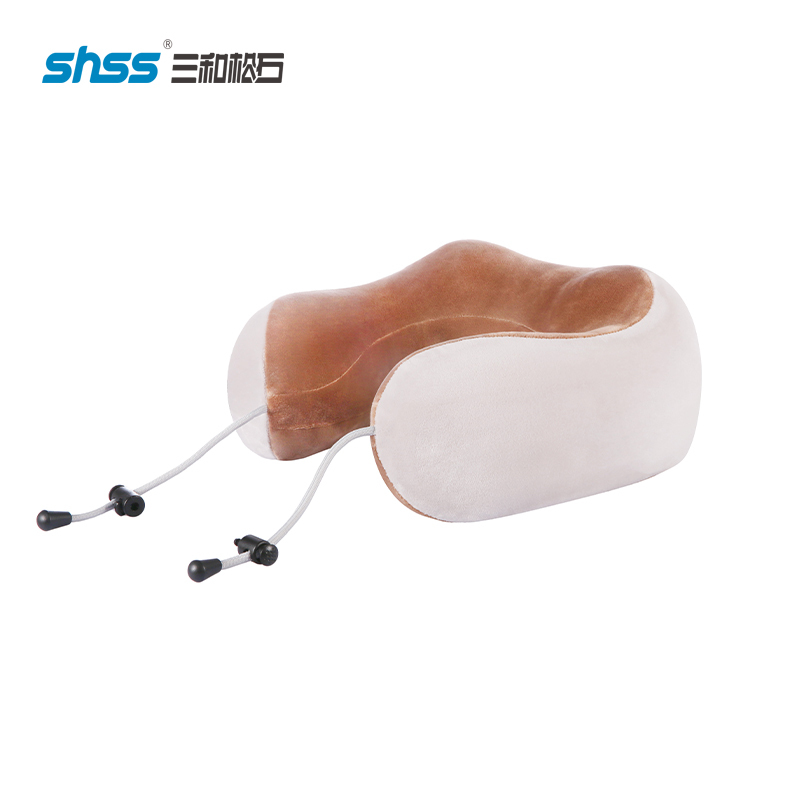 三和松石(SHSS) U1 颈椎按摩枕按摩仪按摩器家用办公车载肩颈按摩器柔软舒适U型按摩枕!高清大图