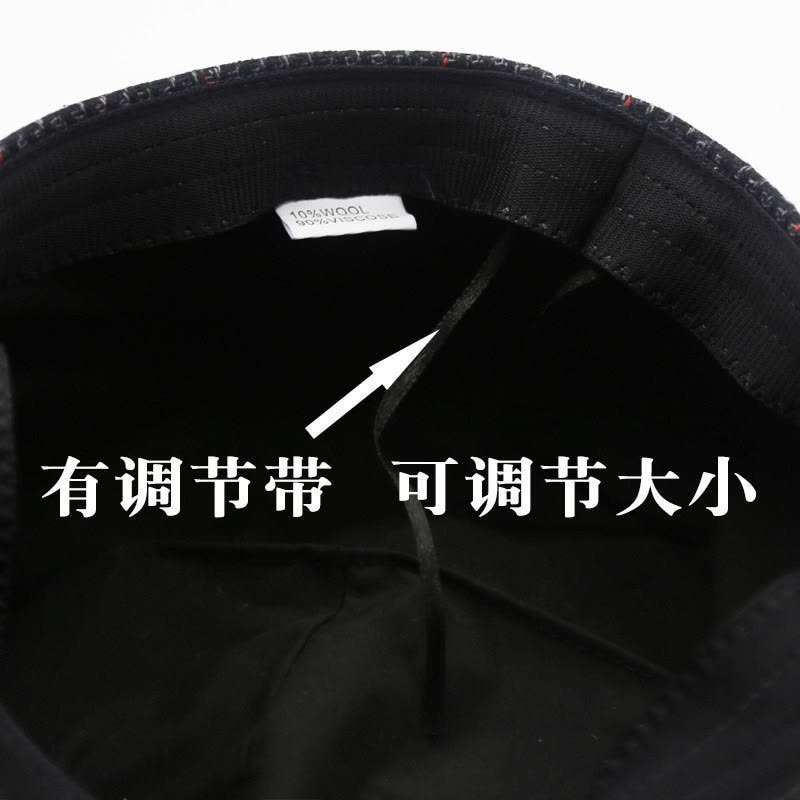 中老年人妈妈八角帽春季中年女士时尚女帽春秋英伦百搭帽女春帽子图片