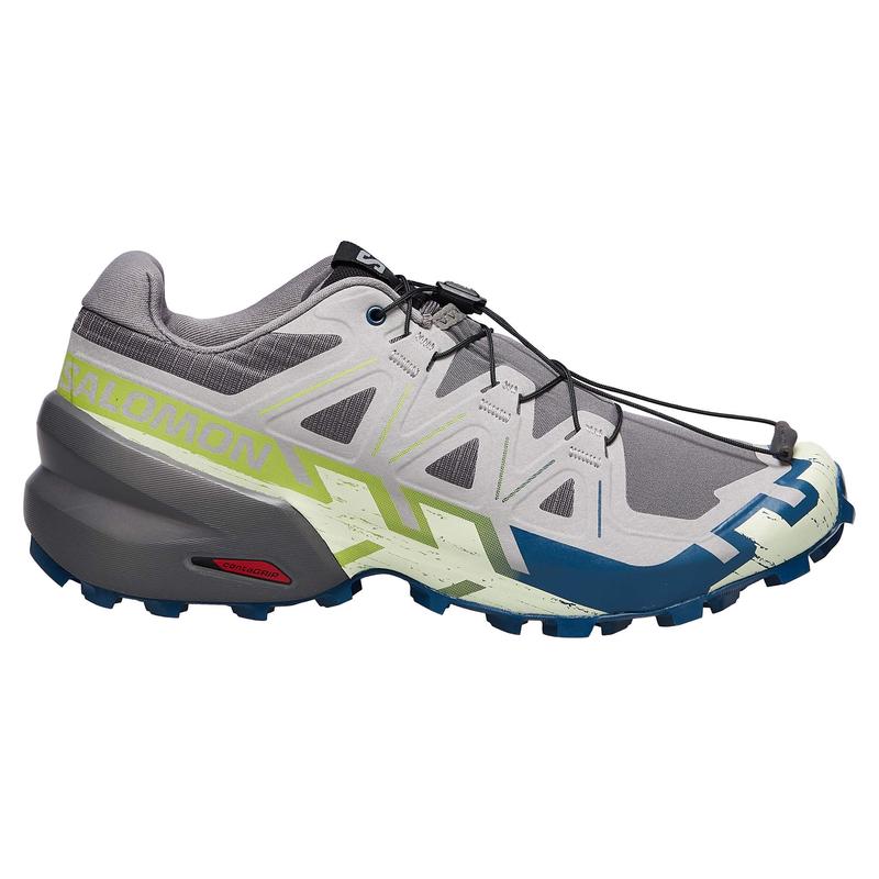萨洛蒙(SALOMON)越野跑鞋男溯溪鞋防滑耐磨缓震跑步鞋户外运动鞋 CASTLEROCK_/_LIME_CREAM_/_POSE 47