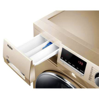 【二手99新】 Haier/海尔 G80629KX12G 8公斤大容量滚筒洗衣机下排水智能全自动1级节能静音