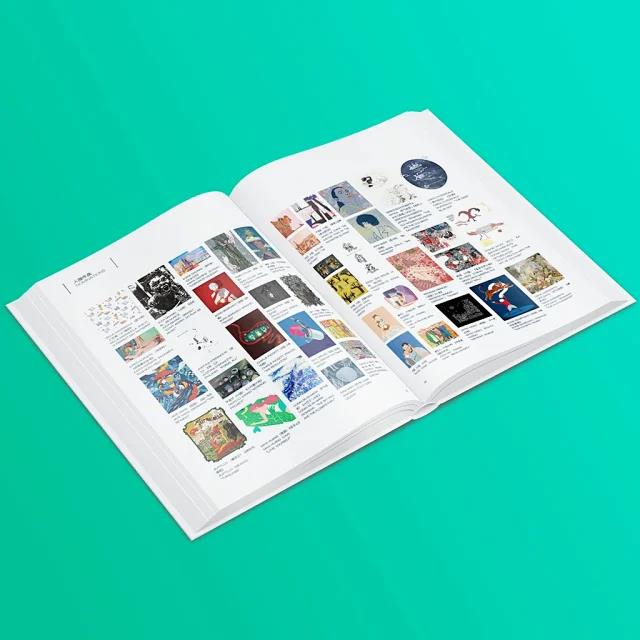 [醉染正版]Hiii Illustration国际插画作品集(第5辑) 艺术家创作过程精选作品集平面设计动漫画册艺术高清大图