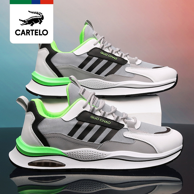 [特惠款]卡帝乐鳄鱼(cartelo)男鞋2022新款韩版潮流鞋子男休闲