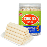 力诚鳕鱼肠350g胡萝卜味桶装鱼肉肠高蛋白孕妇儿童营养鳕鱼棒儿童方便速食