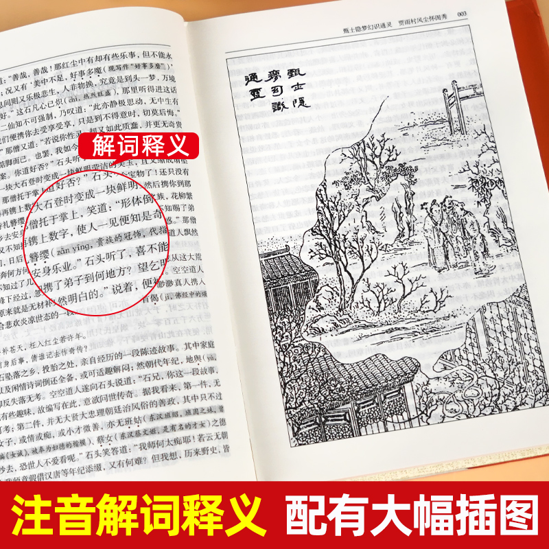 [正版]精装完整版乡土中国费孝通原著高中一年级上册名著整本书阅读与检测研习手册红楼梦人民文学教育高中生课外书籍青岛出版高清大图