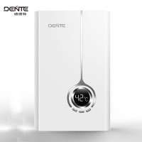 德恩特（Dente）即热式电热水器V7HC 变频恒温速热洗澡淋浴8500瓦 白色 全国联保 免费安装