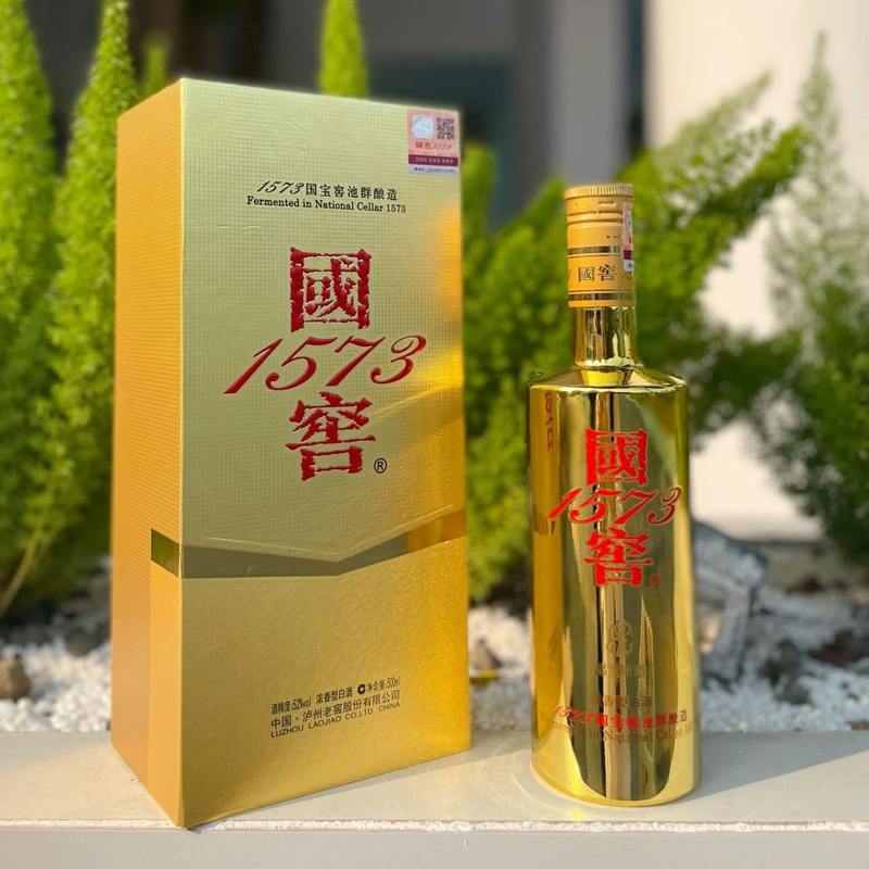 泸州老窖股份 国窖1573国宝金 52度 浓香型白酒 商务宴请 收藏送礼