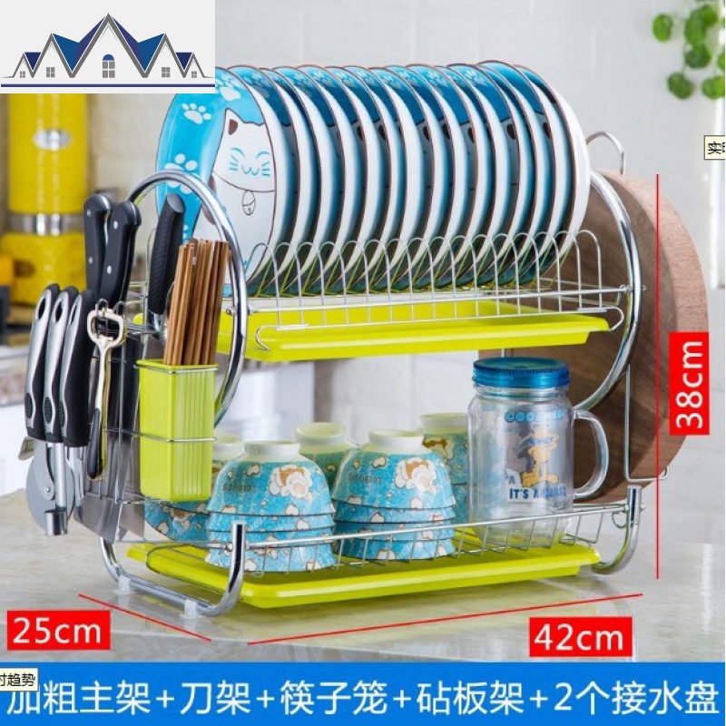 菜盘子托架子放的沥水器碗碟架 家用 厨房 收纳家用碗筷和收纳 三维工匠收纳层架高清大图