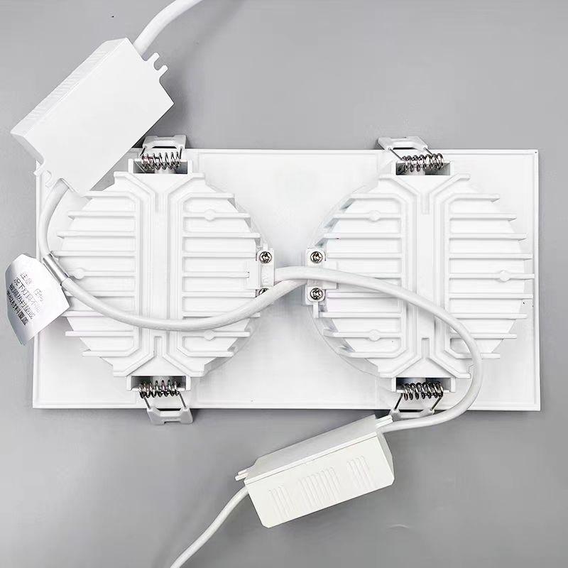 鑫彪2*6W双头筒灯/支 白光 白色高清大图