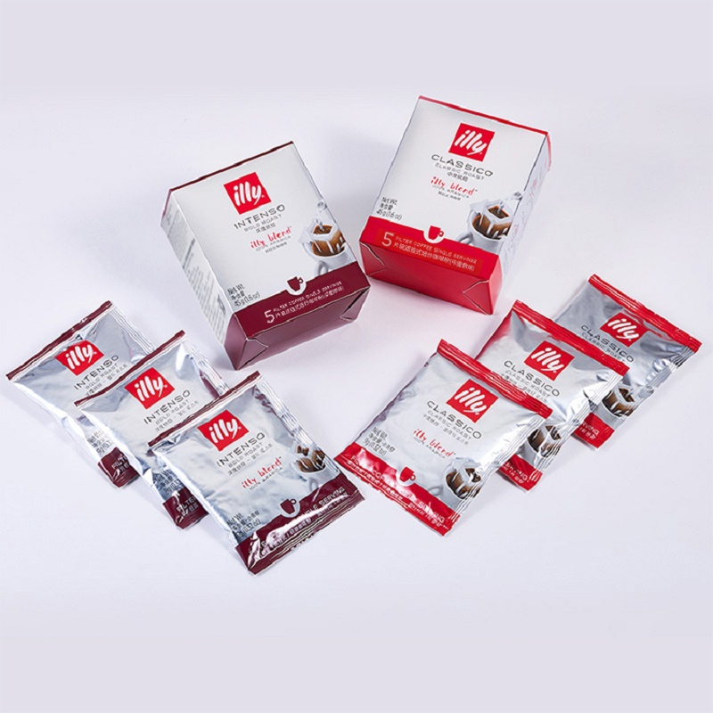 illy意利挂耳咖啡中度烘焙5片装滤挂黑咖啡粉