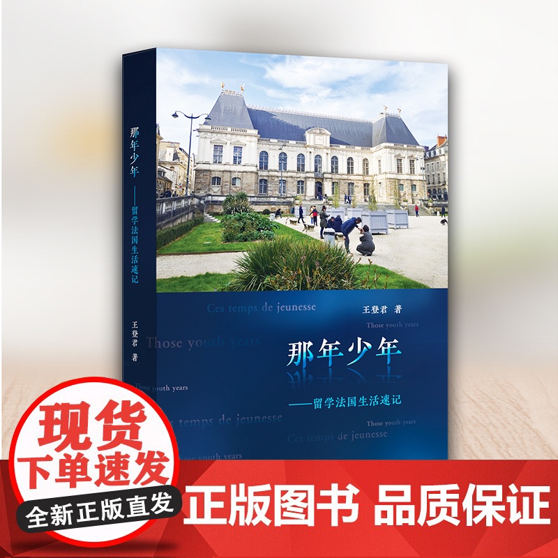 那年少年:留学法国生活速记 王登君著高清大图