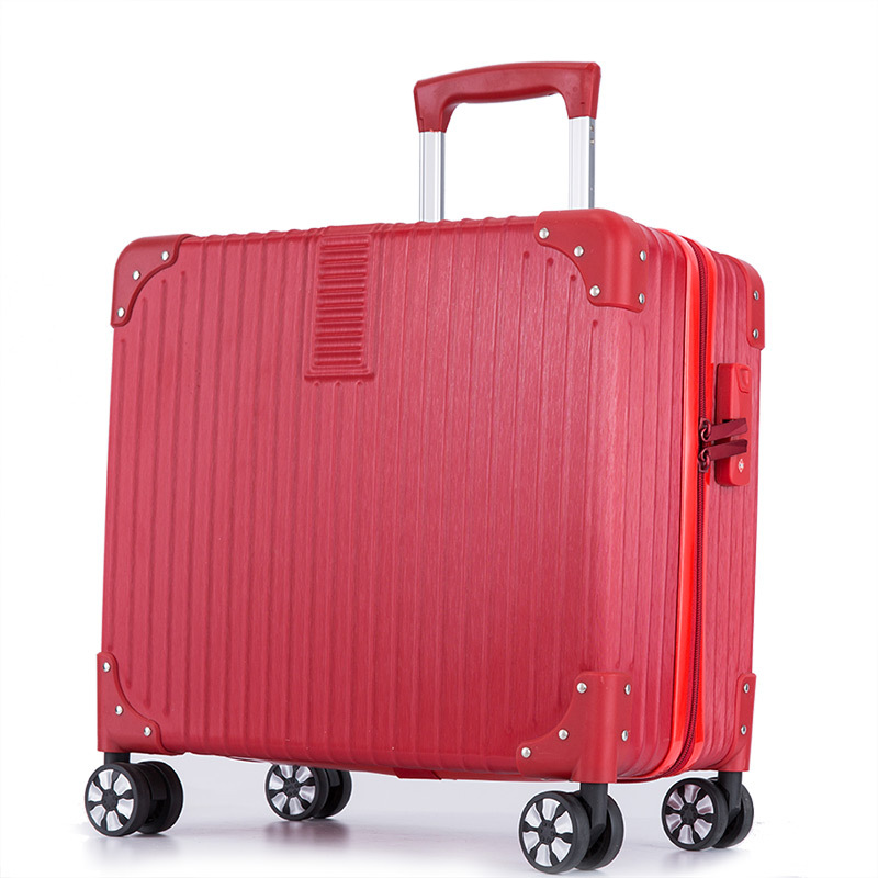 18寸小型登机箱小行李箱男女士拉杆箱旅行箱韩版复古迷你密码箱