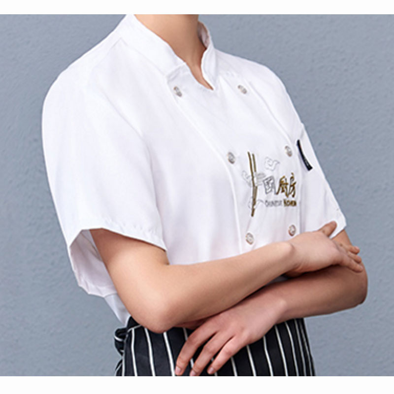 TK 纯白厨师工作服 DT
