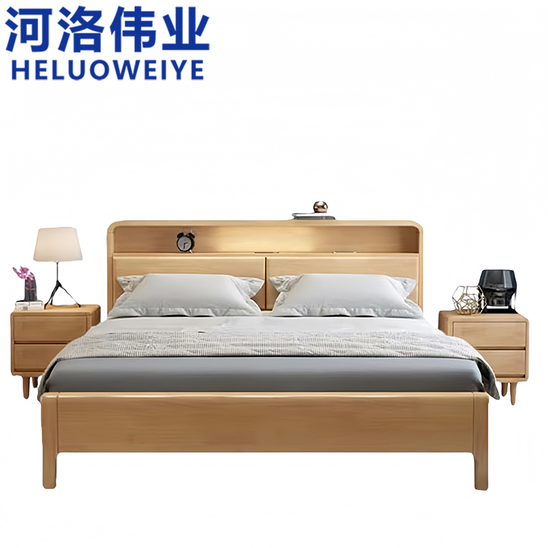 河洛伟业 床 1.2m高清大图