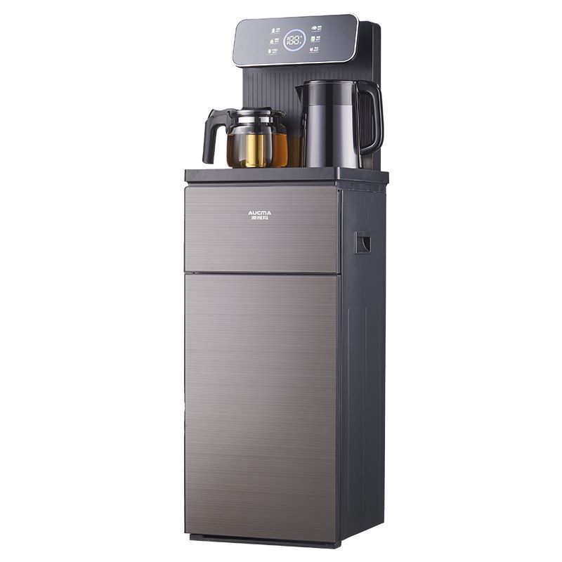 澳柯玛茶吧机饮水机防溢烧水壶双出水结构上下双控炫彩屏幕yr8ah035y