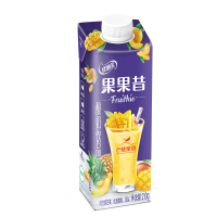 伊利 优酸乳果果昔酸奶饮品芒桃蜜语口味笑脸包210g*12瓶