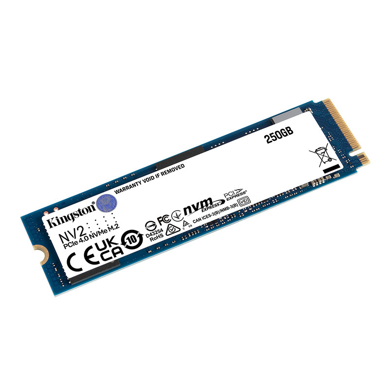 金士顿(Kingston) 250G SSD固态硬盘 M.2接口(NVMe协议) NV2系列PCIe 4.0兼容PCIe 3.0