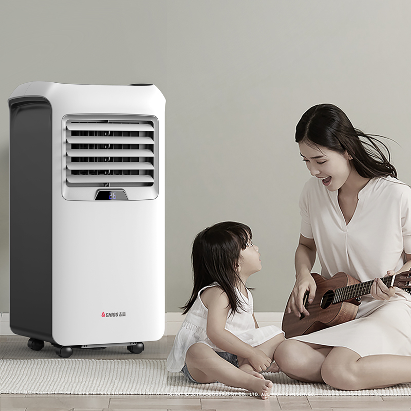 志高chigo大15匹移动空调冷暖一体机家用可移动立式客厅小空调免安装