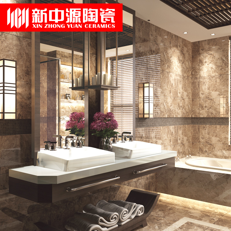 新中源陶瓷通体大理石瓷砖防滑地板砖800x800简约北欧客厅地砖8T116