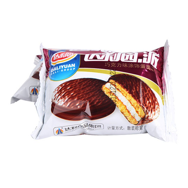 达利园糕点面包零食巧克力派600g巧克力味