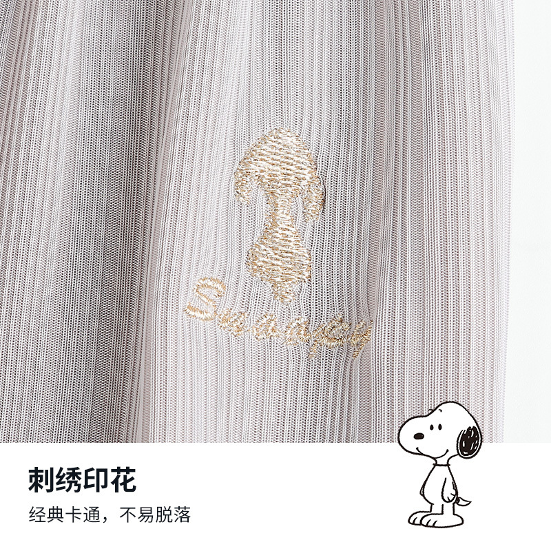史努比童装儿童裤子新款女童防蚊裤小女孩轻薄长裤