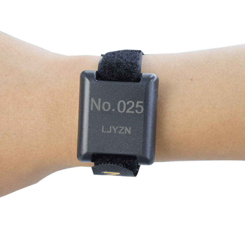 LJYZN 303y体能训练中长跑计时系统三公里计时芯片中长跑训练考核计时手环