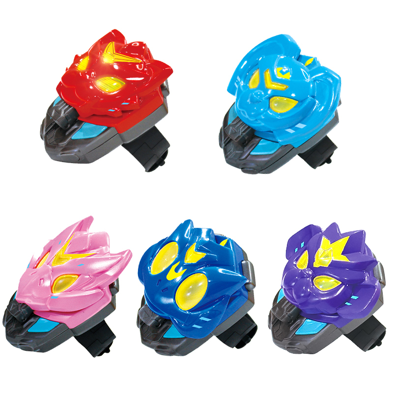 猪猪侠玩具变形智能五灵锁变身竞技对战手环手表套装儿童玩具男孩智能