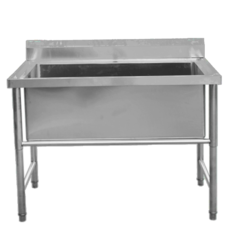 盛铁达 大单星水池带拼板900*700*800mm STD-XS229 台高清大图
