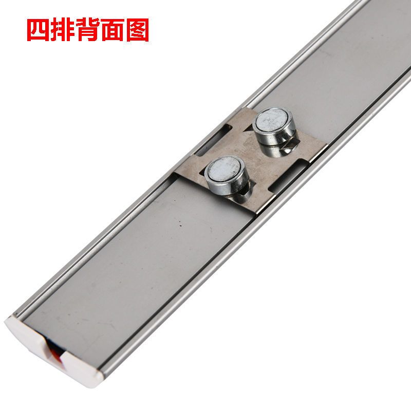 超亮12v、12-85v双排四排直流led灯管电动三轮车电瓶通用摆摊灯条 正白光 12V双排裸板25厘米+3米线夹
