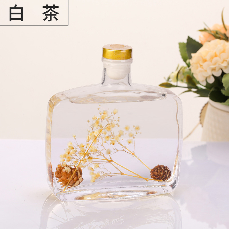 蒂诗宣香薰酒店摆件家用室内持久留香立式香薰厕所清新 白茶 100ML