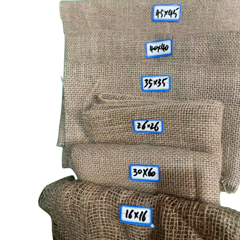 工霸 工地铺路防滑防冻麻袋片 10米倍数发货 1米 单丝50*50宽1.6m