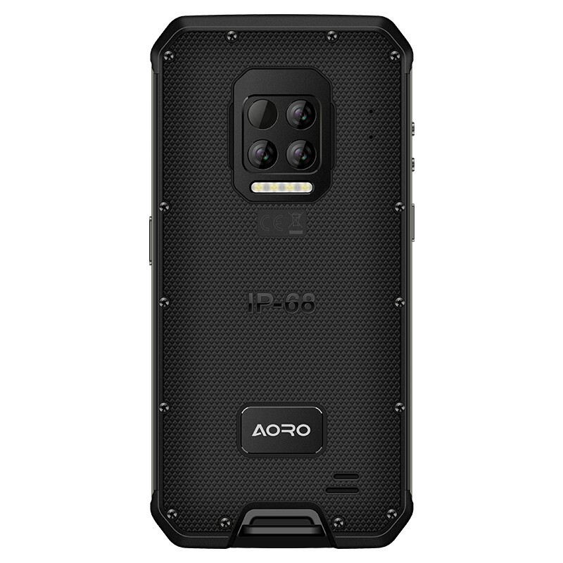 遨游(AORO)A9红外热成像工业智能终端温测手机三防手机 全网通 4G后置四摄像头三防版不带热成像 8+128G高清大图