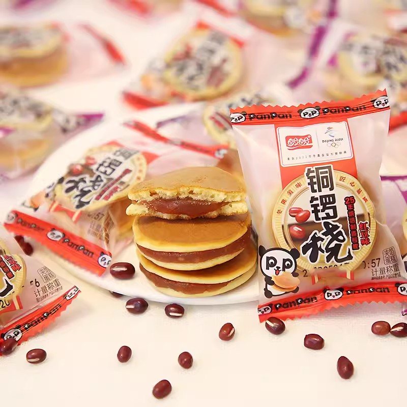 盼盼铜锣烧红豆味240g高清大图