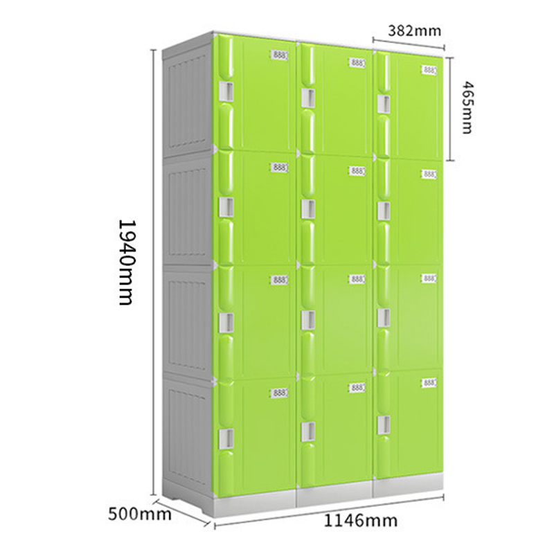 烁恒储物柜12门台高清大图