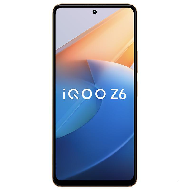 iQOO Z6 5G 12+256G 金橙 双电芯80W闪充 高通骁龙778G Plus 6400万像素OIS光学防抖 六重冰封液冷散热系统 120Hz原色护眼屏 全网通手机