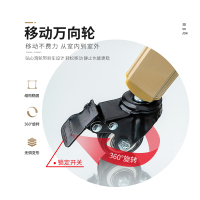 盼盼晾衣架落地铝合金折叠室内家用阳台室外伸缩杆简易凉衣架升降晾衣架LX5
