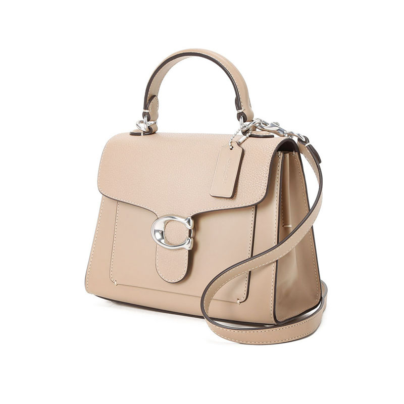 COACH 蔻驰女包TABBY通勤手拎 粒面皮斜挎包 636