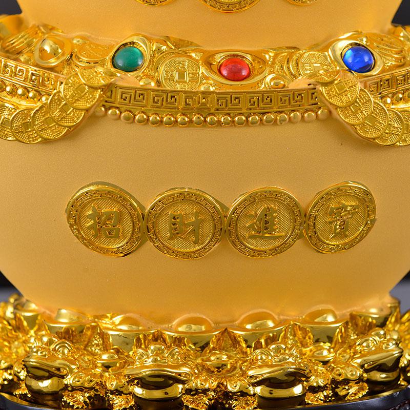 美帮汇财富节节高摆件大号元宝家居装饰品可投币存钱罐礼品高清大图