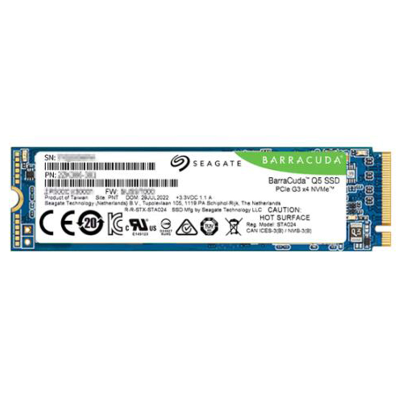 希捷(SEAGATE) SSD固态硬盘 酷鱼Q5 M.2接口 NVMe 笔记本台式机电脑经济高速扩容 [酷鱼Q5]500GB