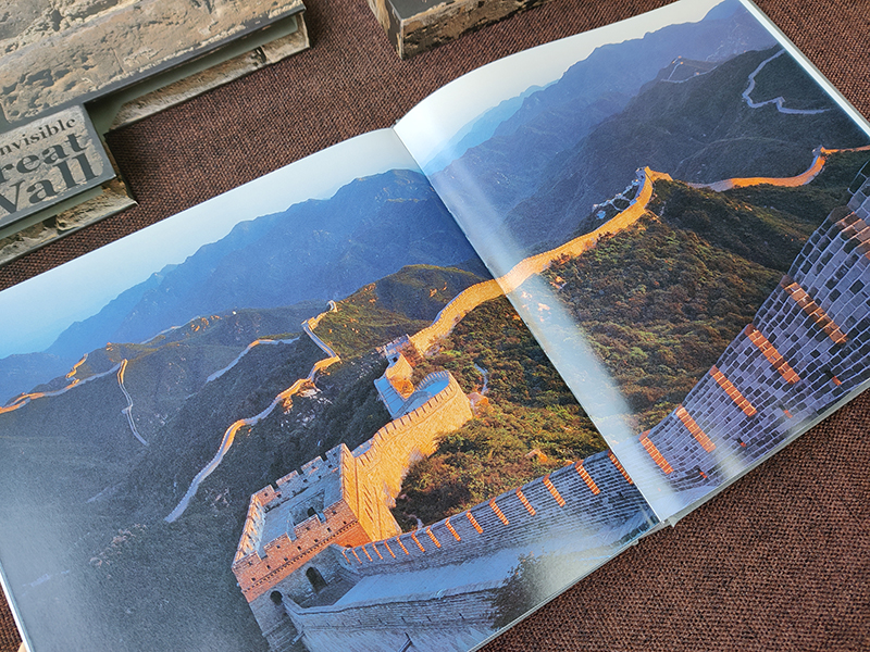 [醉染正版]看不见的长城 正版 The Invisible Great Wall 长城旅游摄影集 中英双语高清大图