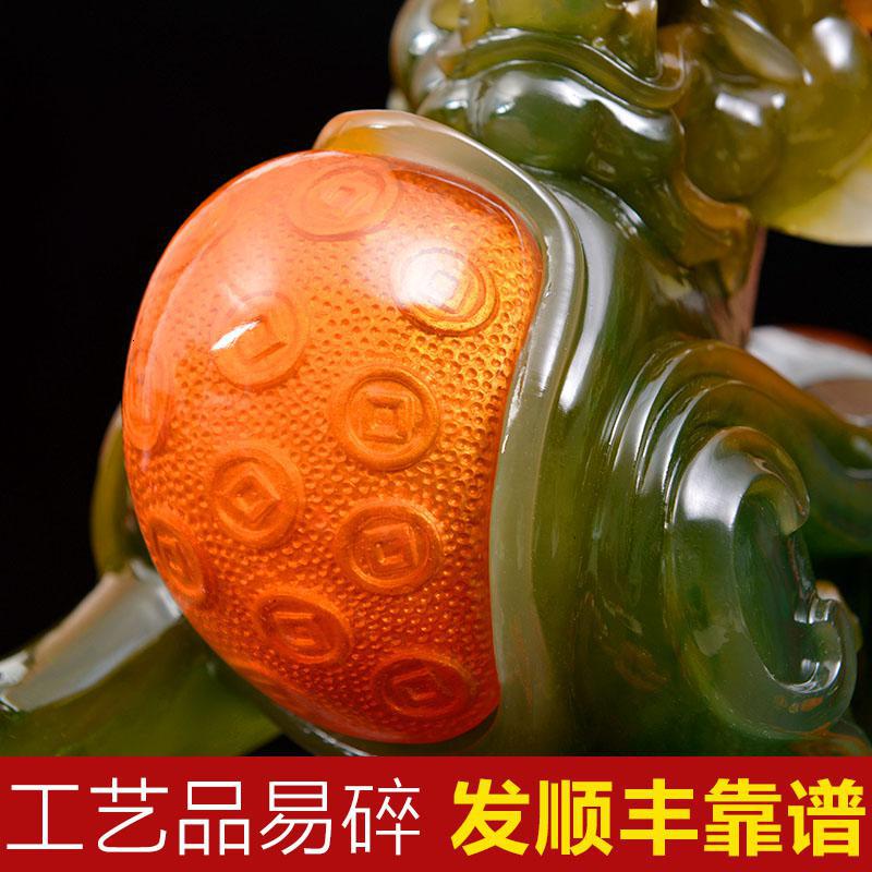 美帮汇貔貅摆件大号一对 客厅装饰品送朋友公司店铺开业礼品高清大图