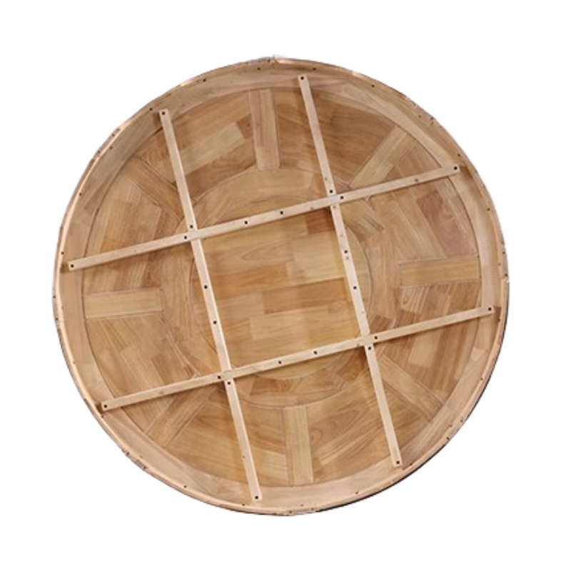 豫龙都 转盘餐桌 一桌四椅 套高清大图