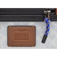 [官方正品]蔻驰COACH奢侈品 新款男士单肩斜跨包小方包Crossbody系列 经典拉链包手提包公文包Z-WR7OH
