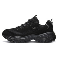Skechers/斯凯奇男鞋新款复古厚底熊猫鞋轻质缓震运动休闲鞋52675-BBK ZP