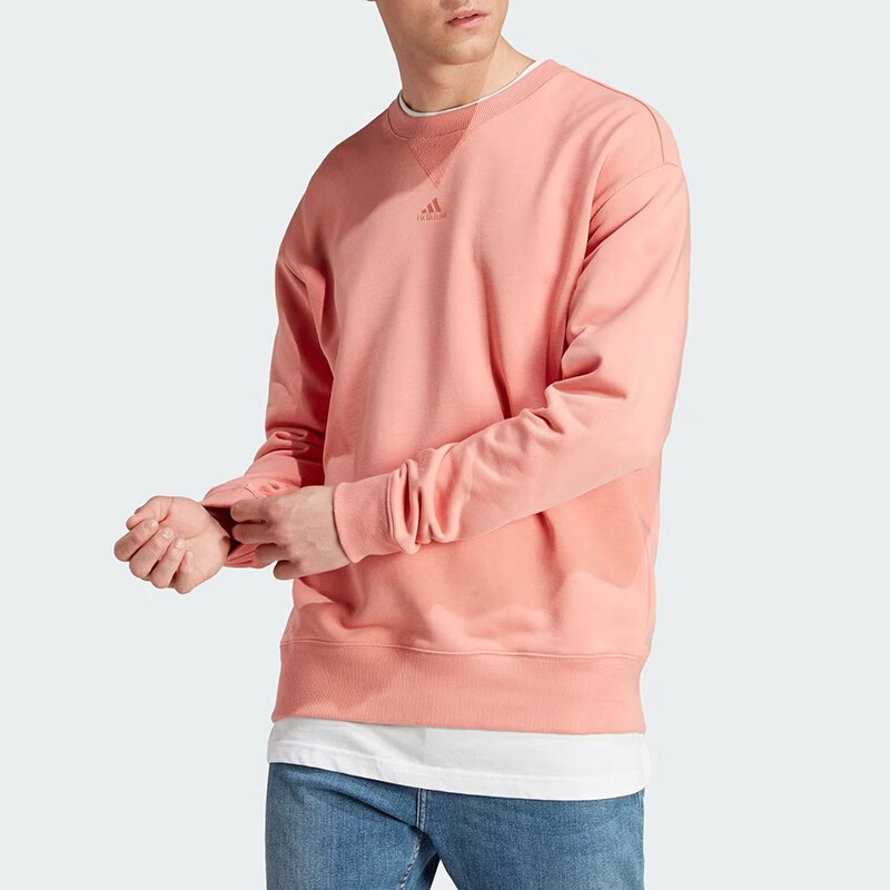 阿迪达斯 (adidas)男装2023新款M ALL SZN SWT时尚潮流舒适圆领卫衣 IN9471 XS
