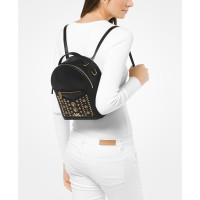 [直营]迈克·科尔斯(MICHAEL KORS) MK Jessa系列 小号牛皮复古铆钉限量版女士双肩包女包 欧美时尚