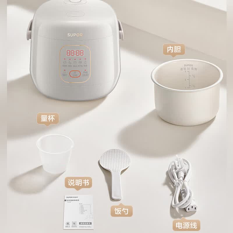 [内蒙地区可发]苏泊尔(SUPOR)多功能不粘内胆智能触控电饭煲1.6L F16F3025高清大图